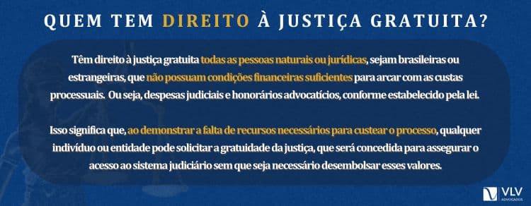 direito a justiça gratuita