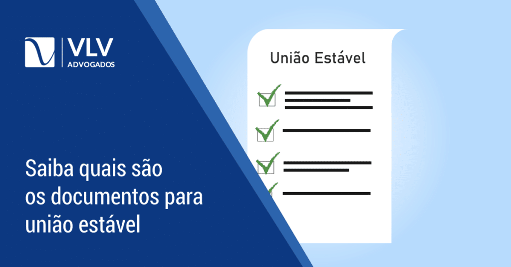 Quais os documentos para união estável?