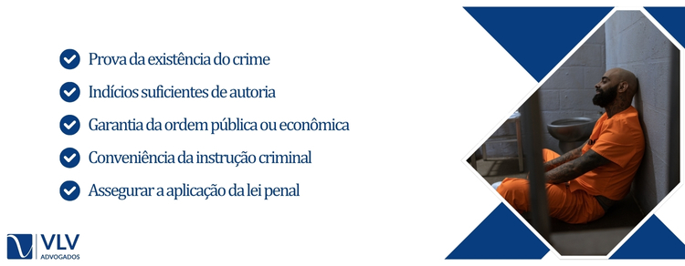 Principais requisitos para prisão preventiva! prisão preventiva