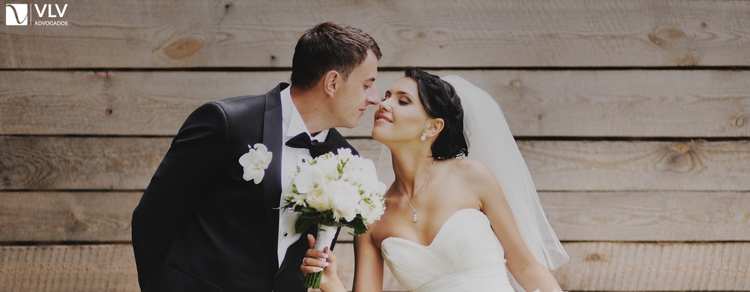 imagem representando casamento estrangeiro. 
