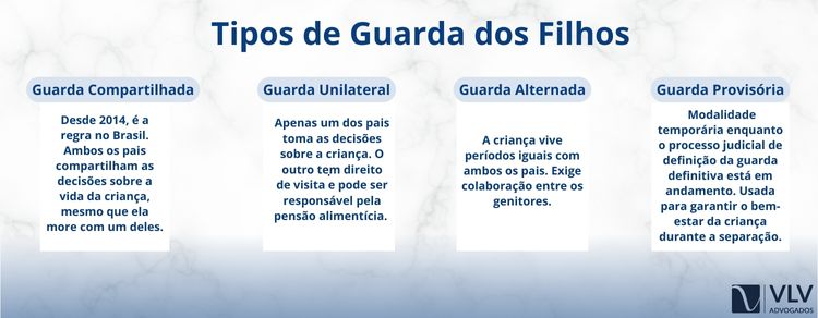 Tipos de Guarda no Brasil