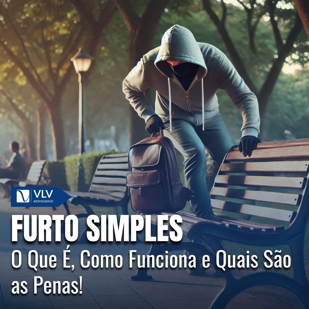 Furto simples: O que é e qual a pena para esse crime? - VLV Advogados