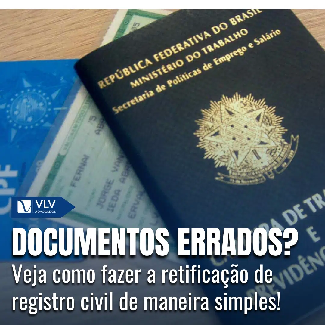 Retificação de registro civil: Como corrigir erros nos documentos pessoais!