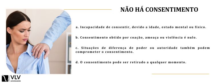 Não há consentimento no estupro!