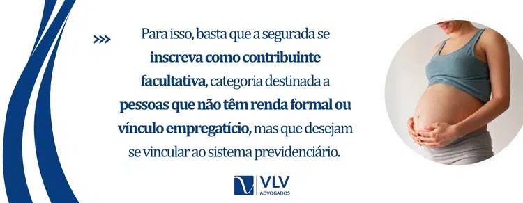 Estou grávida, posso pagar INSS para receber auxílio-maternidade?