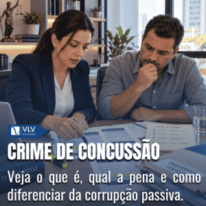 imagem representando crime de concussão