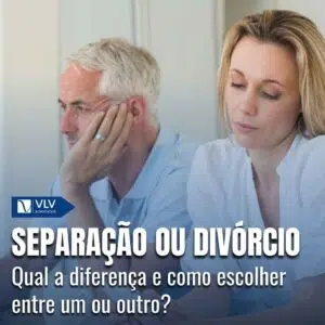 diferença entre separação e divórcio
