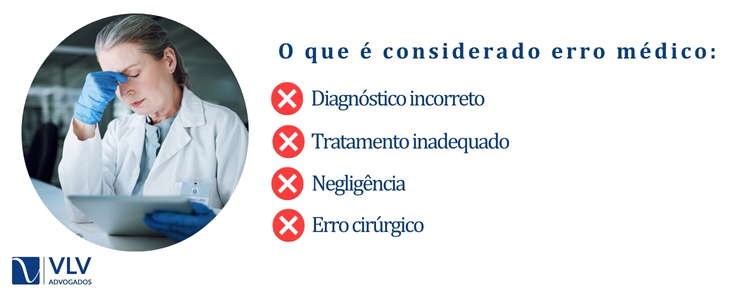 O que é considerado erro médico