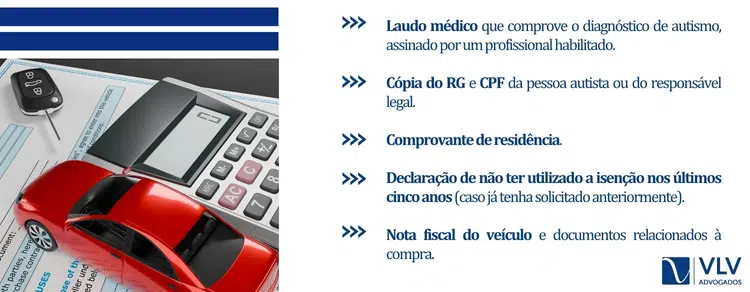 Como solicitar a isenção de impostos na compra de veículos para autistas?