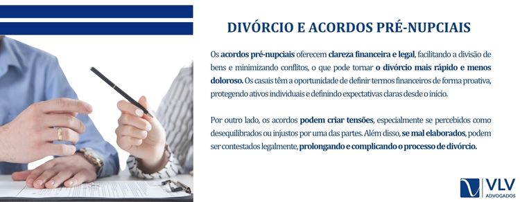 Como os acordos pré-nupciais afetam o divórcio?