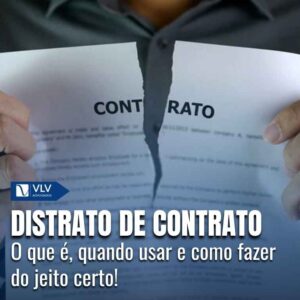 Distrato de contrato.