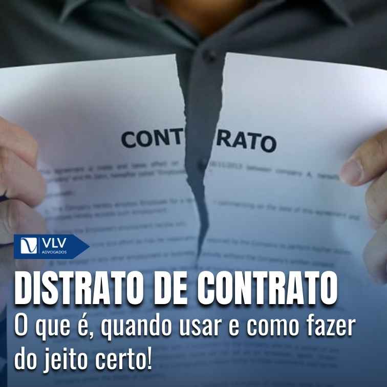 Distrato de contrato.