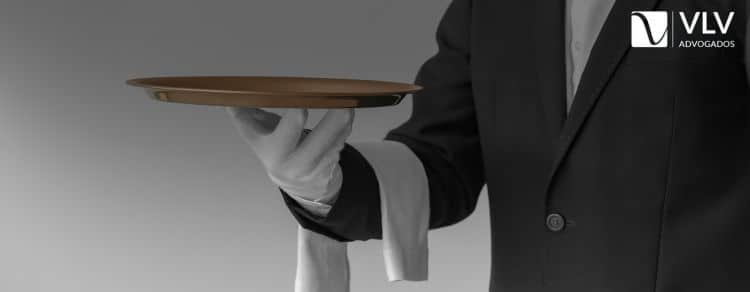 Direitos do garçom: saiba o que diz a lei trabalhista! 1 imagem representando direitos do garçom.