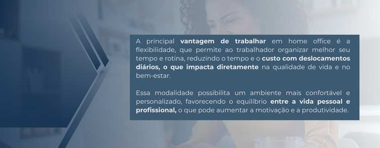 imagem explicativa sobre qual a vantagem de trabalhar home office.