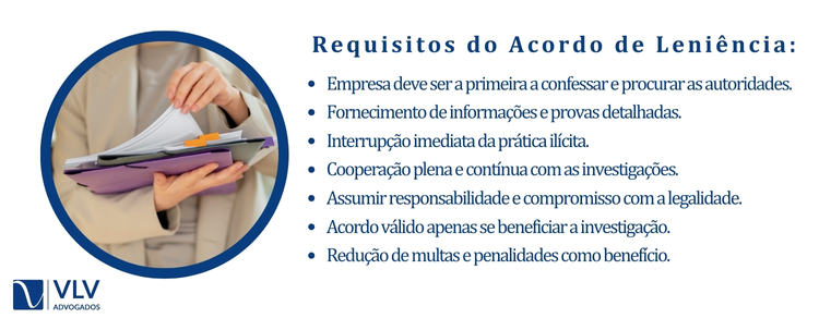 Requisitos Lei de Leniência