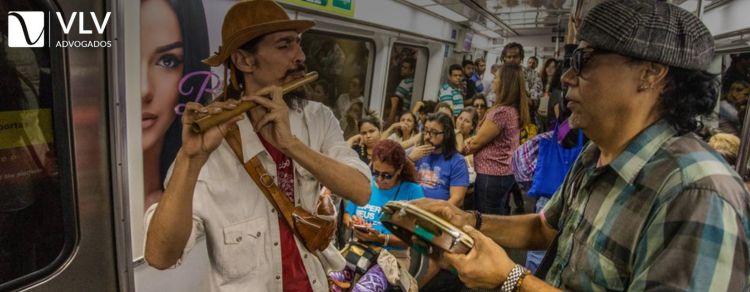 Apresentações artísticas em transportes públicos no Brasil