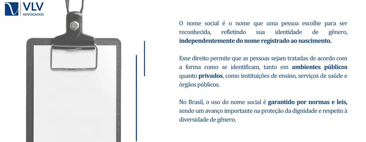 O que é o nome social e como ele pode ser utilizado no dia a dia?