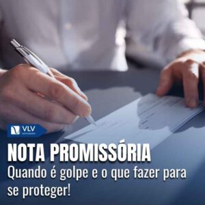 Golpe em nota promissória.