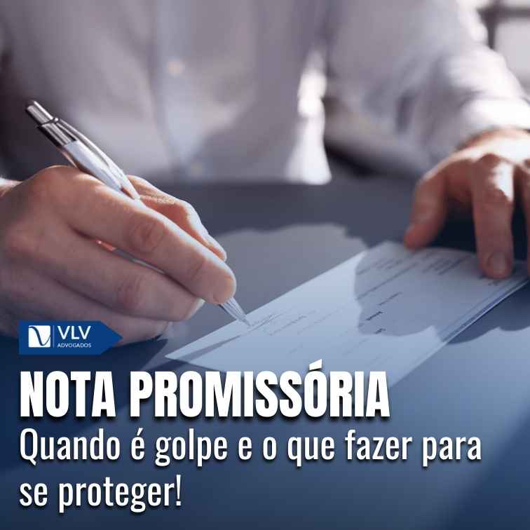 Golpe em nota promissória.