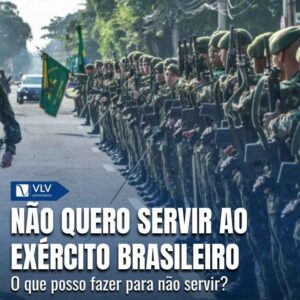 Fui convocado para o servico militar mas nao quero servir