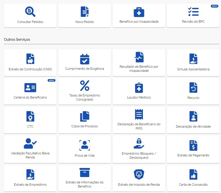 Serviços Meu INSS