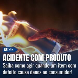 Acidente com produto