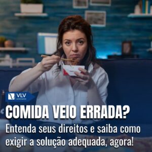 Comida veio errada