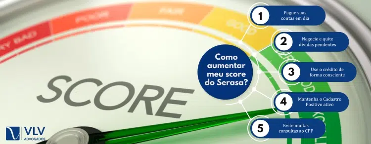 Como aumentar o score do Serasa?