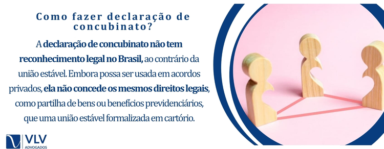 Como fazer declaração de concubinato