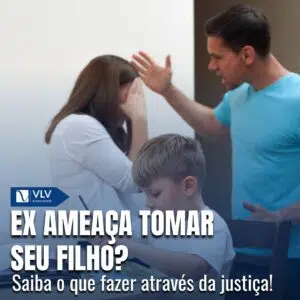 Meu ex ameaça tomar meu filho