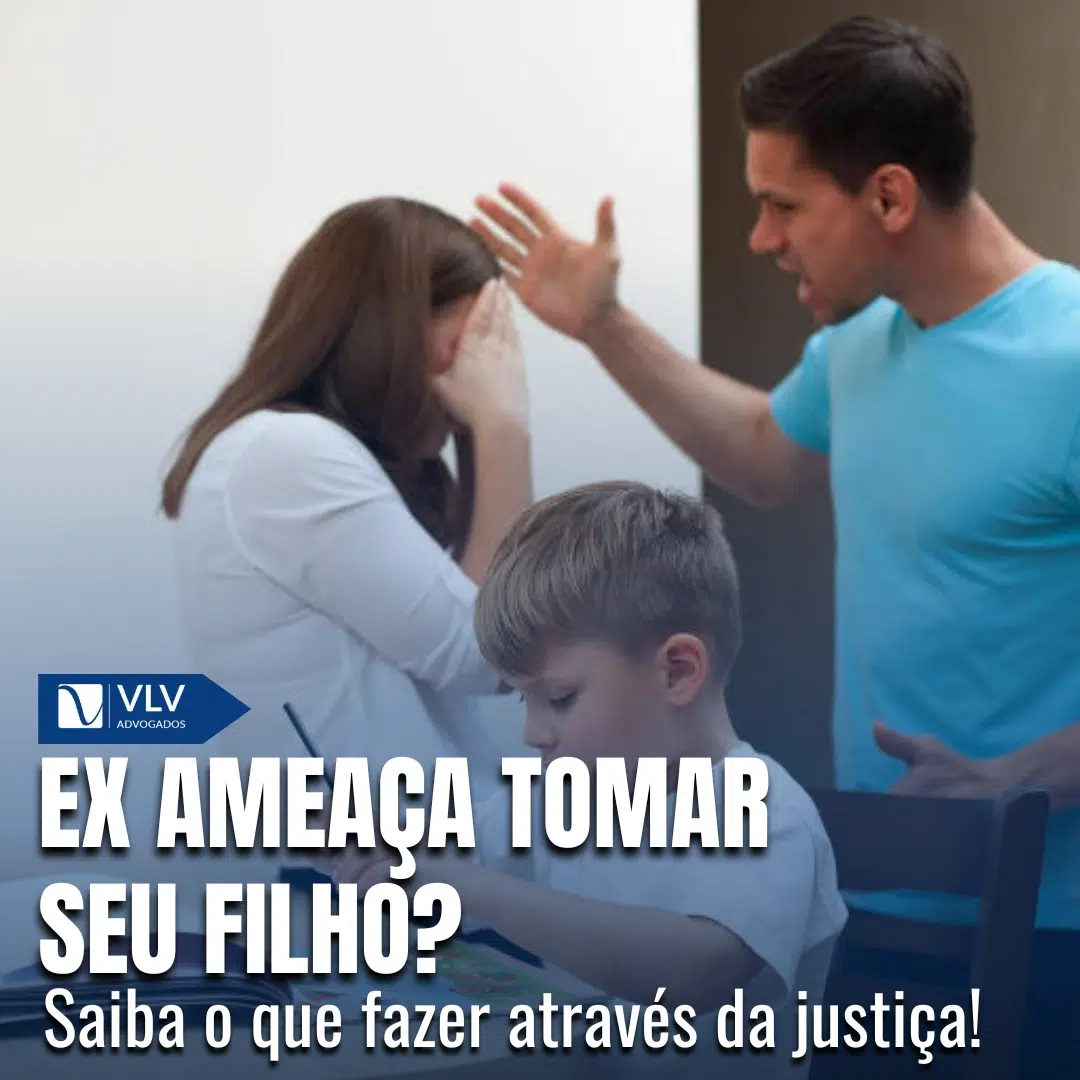 Meu ex ameaça tomar meu filho