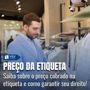Preço cobrado na etiqueta