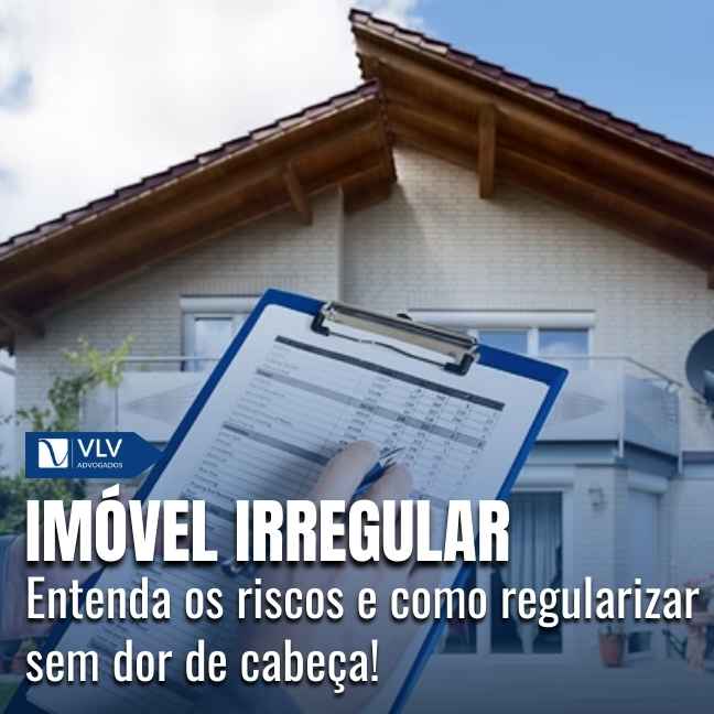 Imóvel irregular.