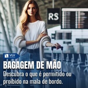 O que pode e o que não pode levar na bagagem de mão?