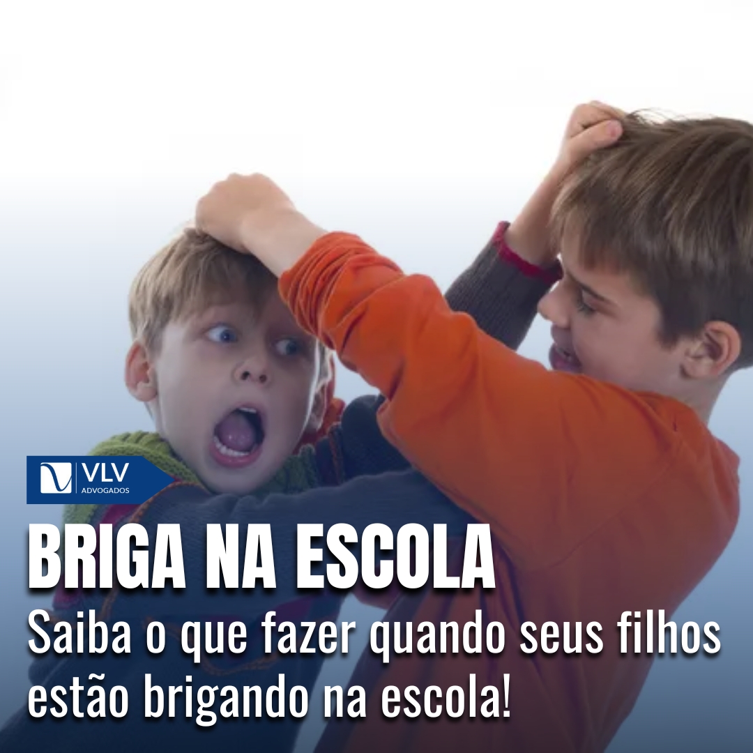 Crianças brigando na escola: Saiba exatamente como agir! - VLV Advogados