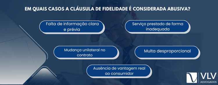 casos em que a cláusula de fidelidade é considerada abusiva.