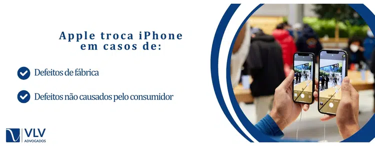 Apple troca o iPhone?