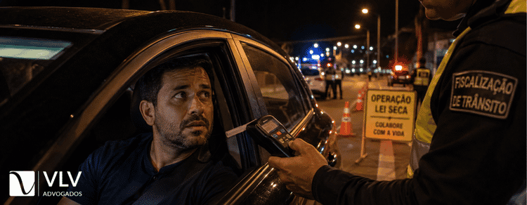 Motorista enquardado pelo Artigo 306 do CTB: dirigir embriagado 