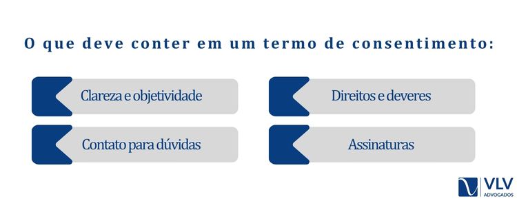 o que deve conter no termo de consentimento