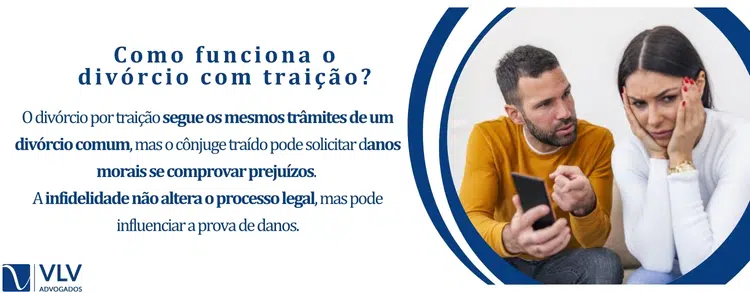 como funciona o divórcio por traição