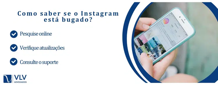 Como saber se o Instagram está bugado?