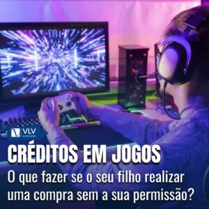 Meu filho comprou créditos em jogos sem autorização