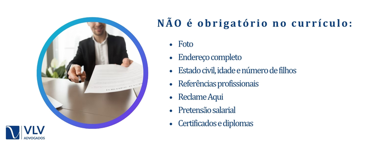 O que não se pode colocar no currículo? 