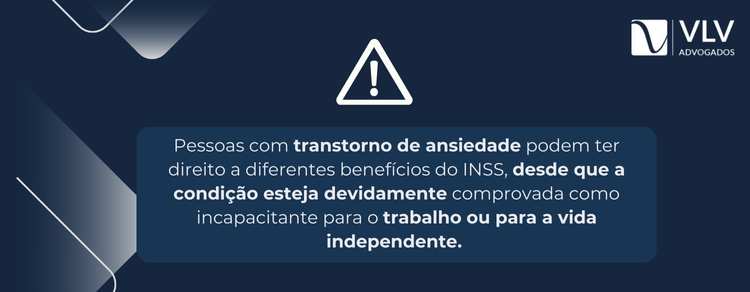 imagem explicativa sobre quais são os benefícios do INSS para pessoas com transtorno de ansiedade.