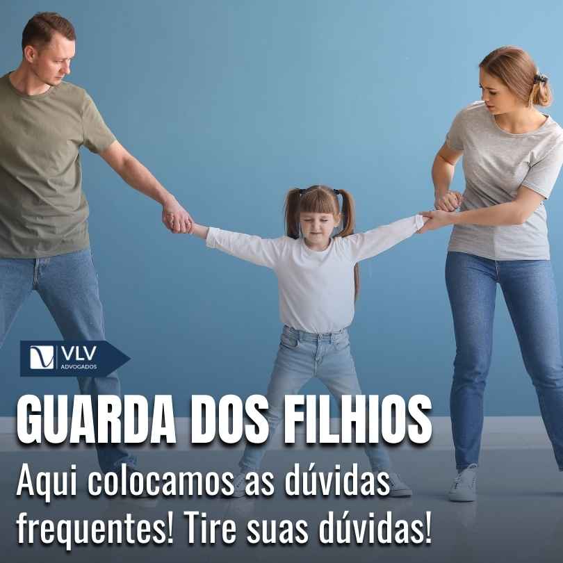 Peguntas mais frequentes sobre guarda dos filhos