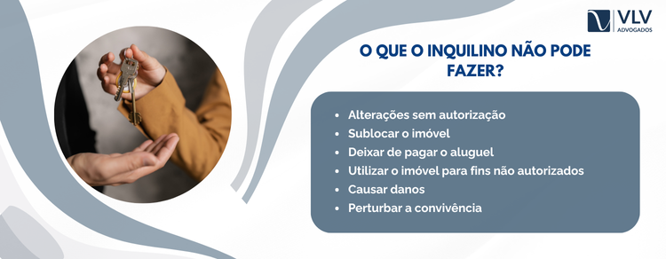 imagem explicativa - o que o inquilino não pode fazer
