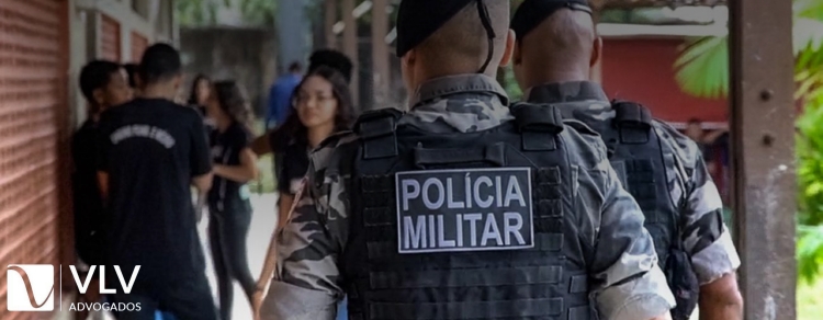 imagem representando aposentadoria de policial. 