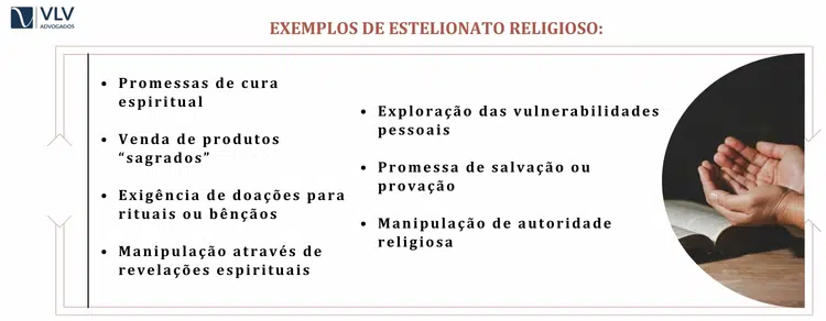 Exemplos de estelionato religioso