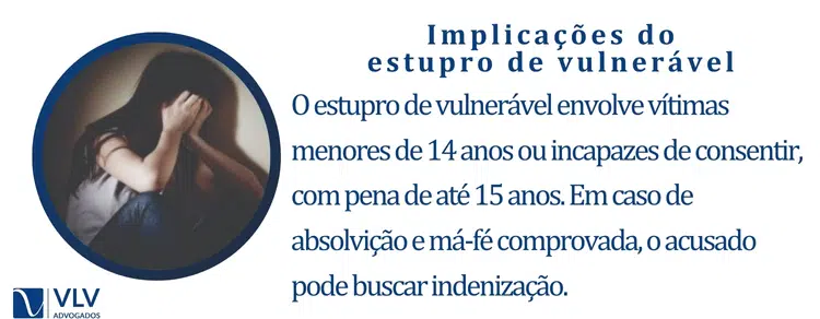 Estupro de Vulnerável e suas implicações