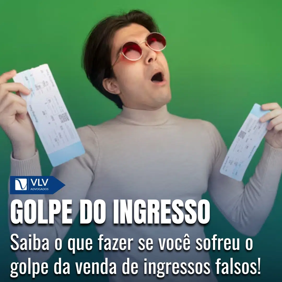 Golpe na compra de ingressos